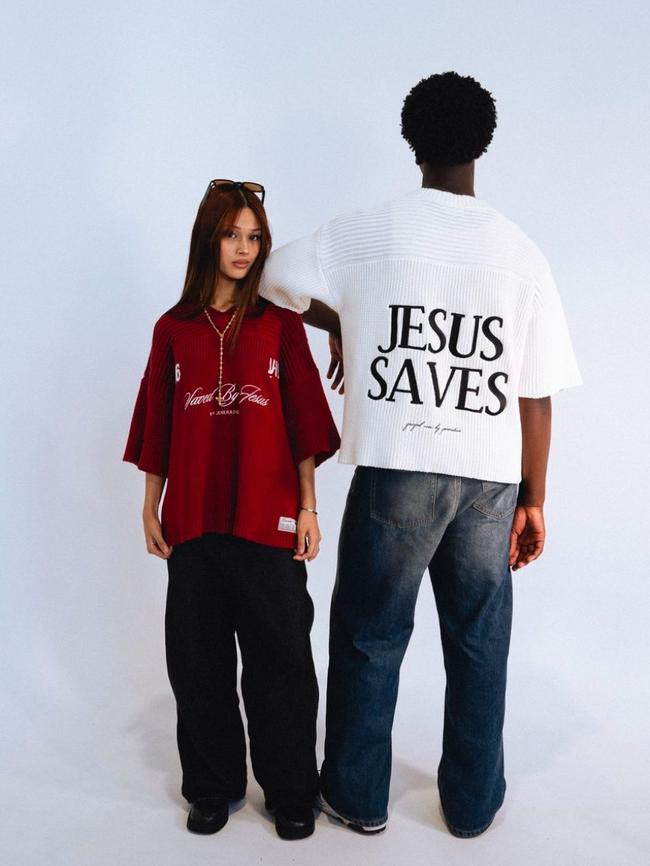 Generation God Clothing fuses streetwear fashion with Christianity. Picture: Instagram