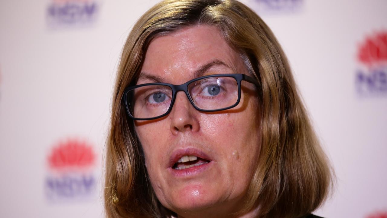 NSW chief health officer Kerry Chant said officials are searching for a missing link. Picture: NCA NewsWire / Gaye Gerard