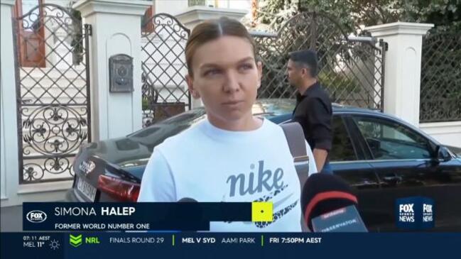 Halep responds to four year doping ban