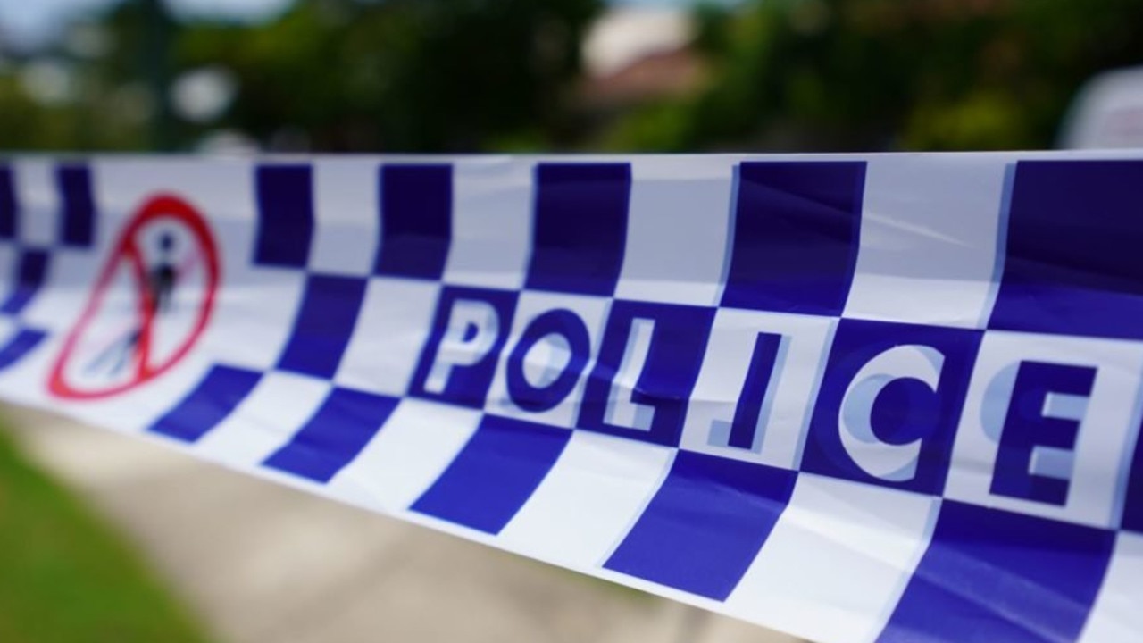 Generic crime: Queensland police crime scene tape. Picture: QPS.
