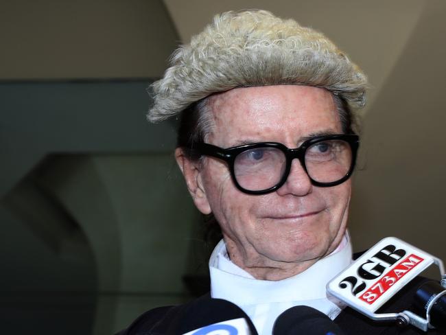 We farewelled former barrister Charles Waterstreet. Picture: AAP