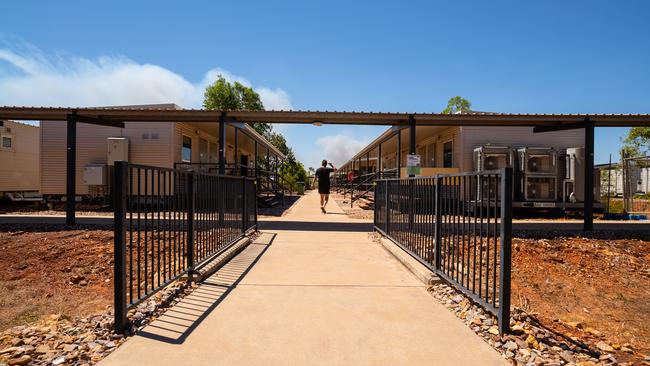 Videographer Ben Sale has been documenting everyday life inside the Howard Springs quarantine facility during his stay there. Picture: Ben Sale/ Other Side Productions