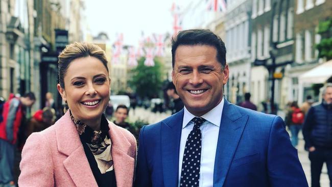 Alison Langdon and Karl Stefanovic are teaming up again. Picture: Instagram