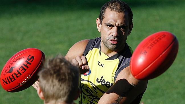 Chris Yarran has returned to Richmond training after time away from the club due to illness. Pic: Michael Klein