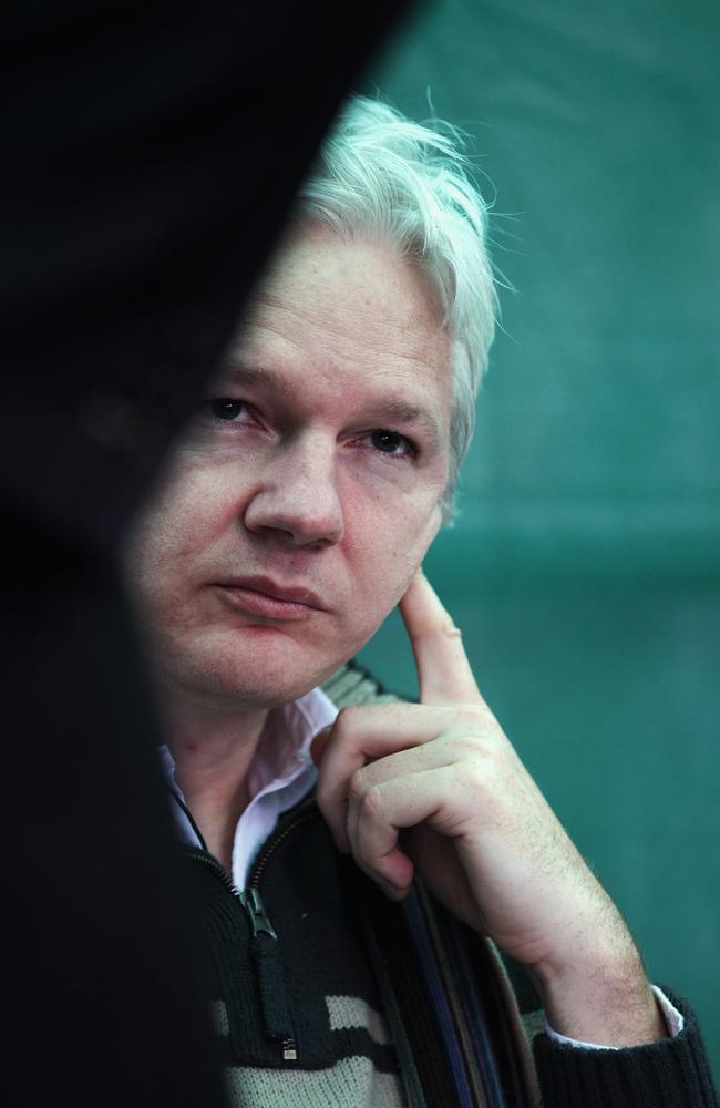 Stella Morris says falling in love was “act of rebellion” for Julian Assange. Picture: Getty Images