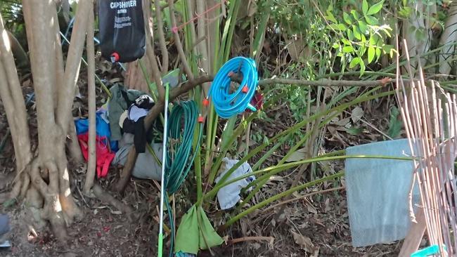 The Southport base for a homeless family on the Gold Coast.