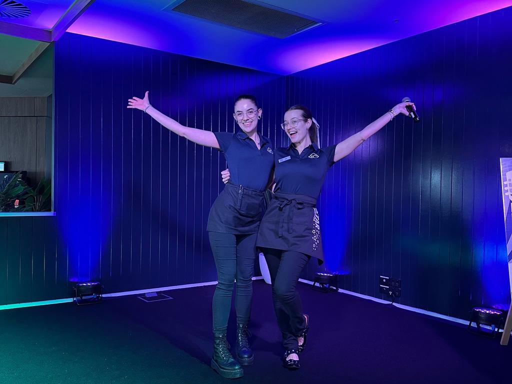 The Twin City Hotel's staff are looking forward to karaoke every Wednesday night. Picture: Supplied.