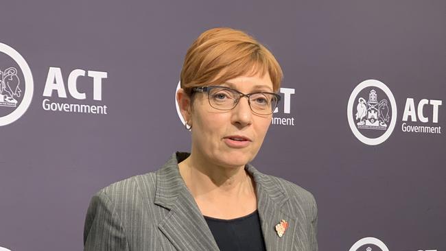 ACT Health Minister Rachel Stephen-Smith says the government plans to open a safe injecting room in Canberra. Picture: Julia Kanapathippillai