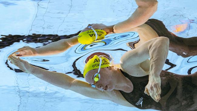 ‘You can potentially do something great here’ said mum Toni to her daughter. Picture: Oli Scarff/AFP