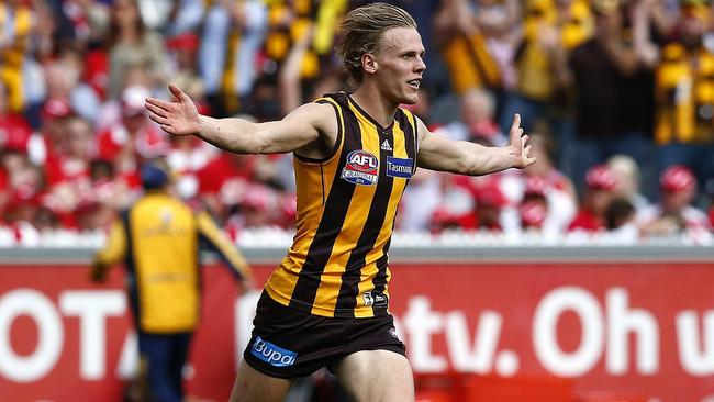 Hawthorn v. Geelong at the MCG.