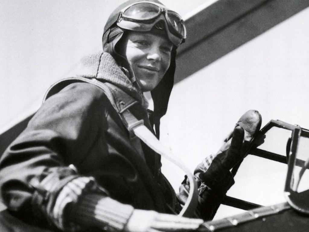 American aviation pioneer and author Amelia Earhart. Picture: Supplied.