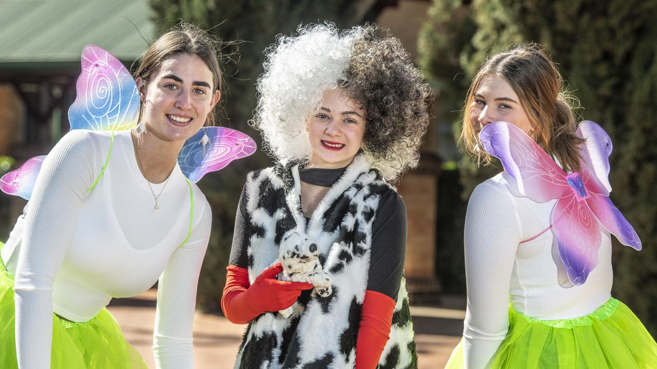 Toowoomba Anglican School students and teachers dress up in costumes for Book Week The Chronicle