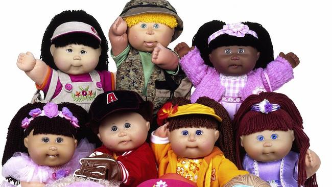 Cabbage Patch Dolls.