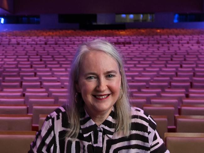 28/6/2024:  **Embargoed till 11am, Friday 27 June 2024**  Queensland Performing Arts Centre (QPAC) announces Rachel Healy as the next Chief Executive to lead the Queensland institution when John Kotzas AM finishes his term in December this year. (Pictures inside QPAC,Brisbane. pic: Lyndon Mechielsen