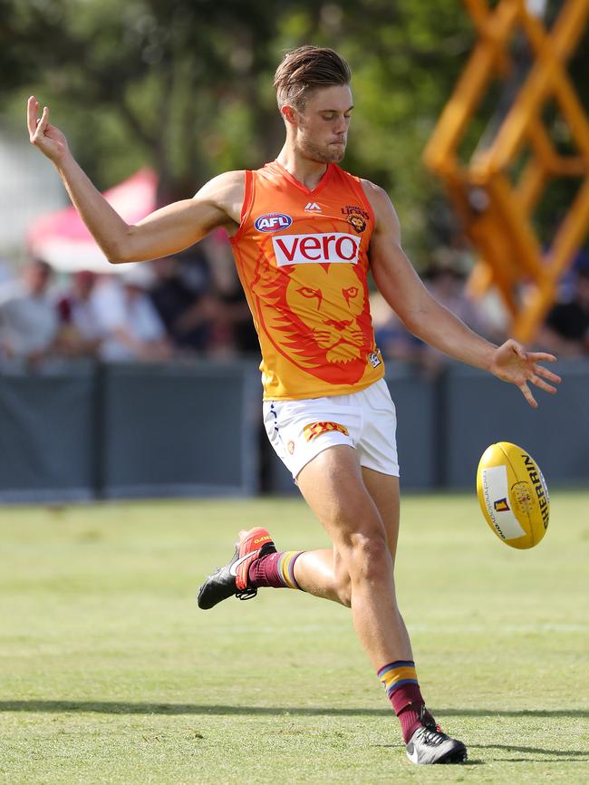 Brisbane youngster Josh Schache. Picture: Peter Wallis