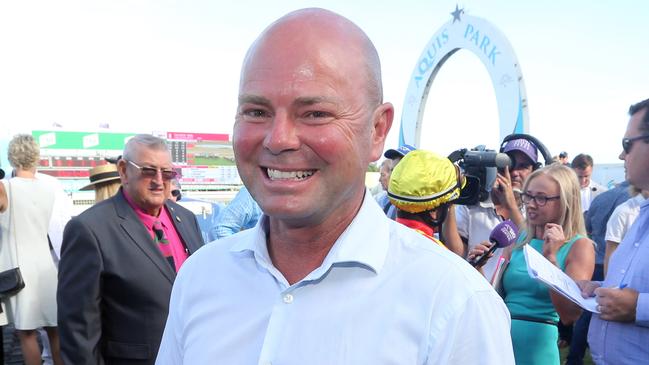 Gun trainer Matthew Dunn. Picture: Richard Gosling