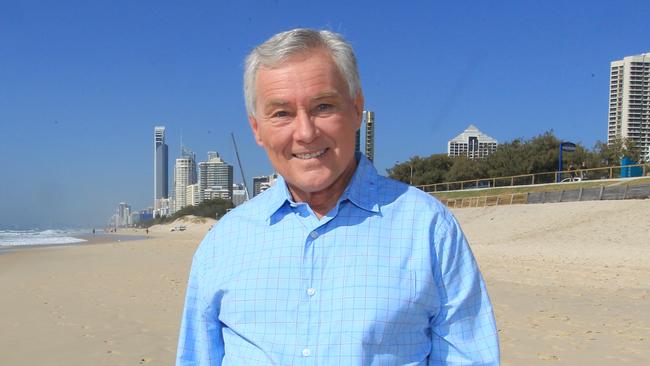 Nine Gold Coast News presenter Bruce Paige.