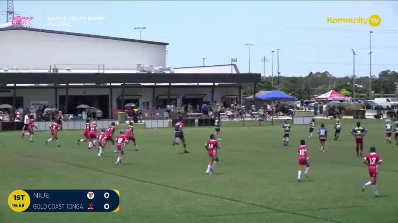 Replay: Nuie v Tonga (U10) - 2024 Pacific Youth Rugby Festival Day 1