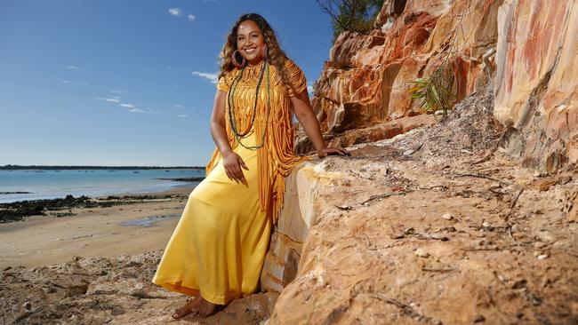 Jessica Mauboy is living her own definition of married life. Picture: Richard Dobson