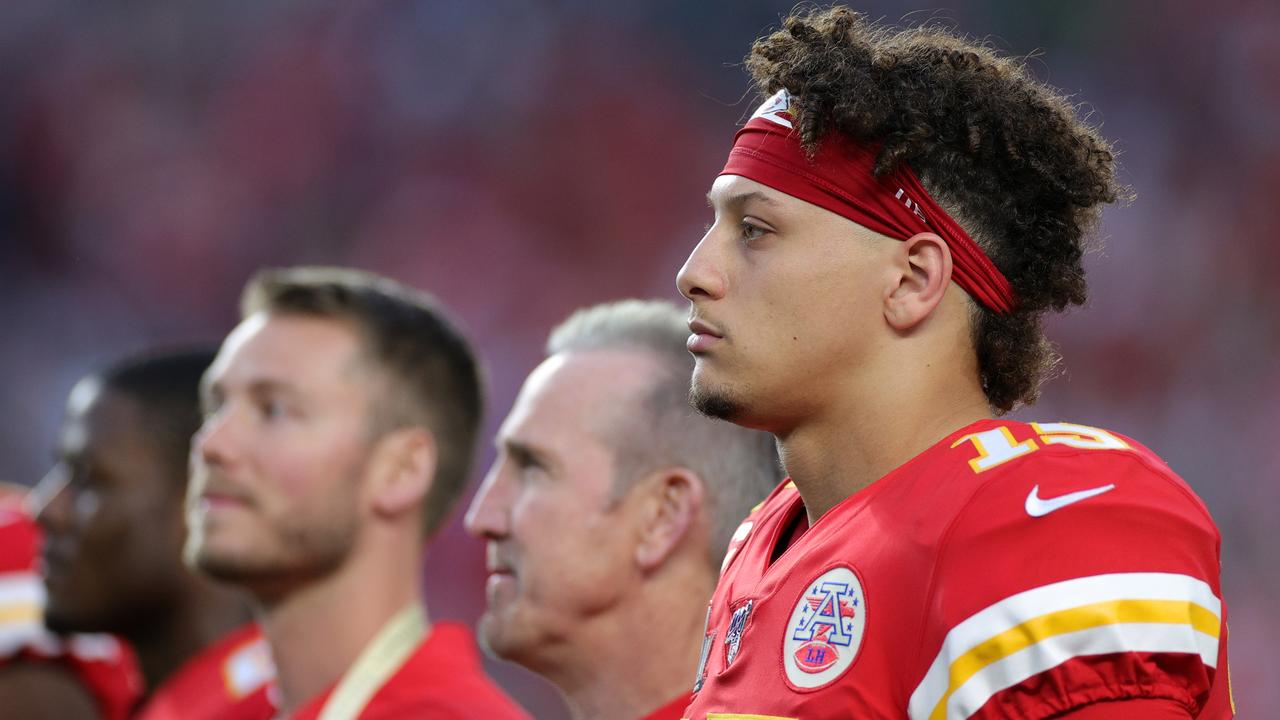 Patrick Mahomes leads the way in the star power stakes on the field.