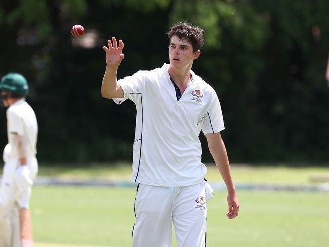 Action from the game between Brisbane Boys College and Toowoomba Grammar. TG's Jem Ryan. Picture: Tertius Pickard