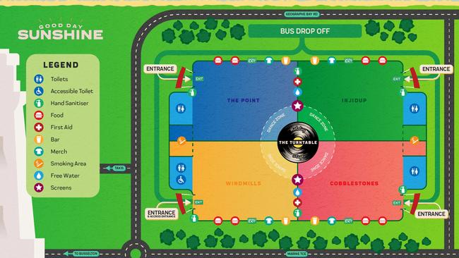If you went to an Adele concert, you’ll get the “turntable” stage concept. Picture: Supplied.