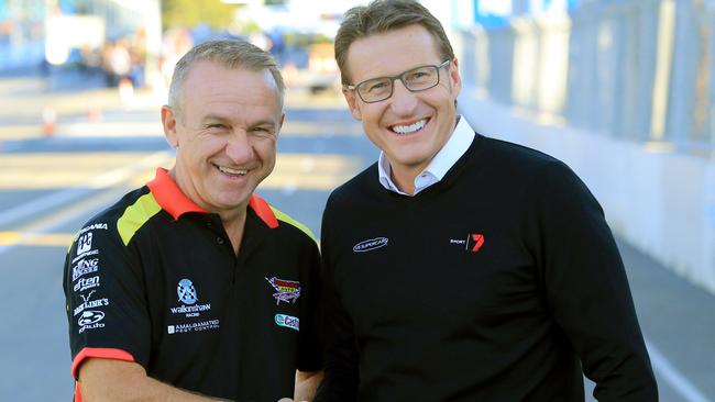 Ingall and Skaife may have shaken hands but a rift still exists between the pair.