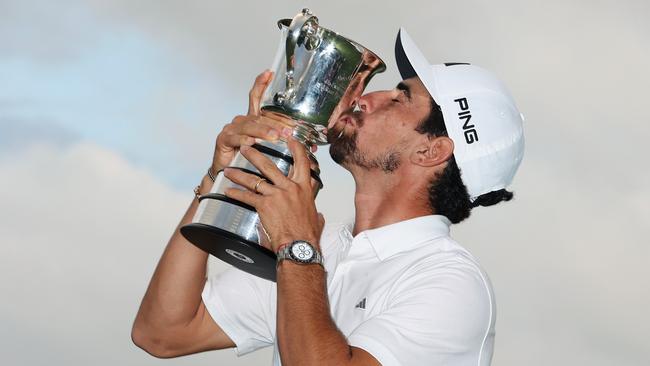 Joaquin Niemann got a Masters invitation after winning last year’s Australian Open. Picture: Mark Metcalfe/Getty Images