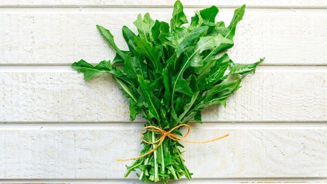 Dandelion greens came in at top spot, followed by Jerusalem artichokes, garlic, leeks and onions. Image: iStock. 