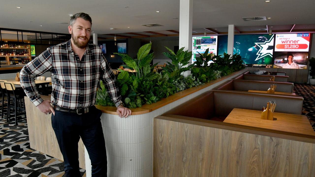 Twin Cities Hotel. Twin City Hotel manager Chris McNeill in the Downtown Bar. Picture: Evan Morgan