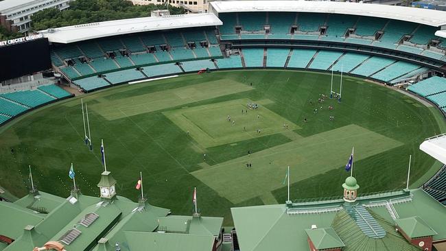 Pathwork SCG... The iconic ground is struggling to host all codes while Allianz Stadium next door is demolished and rebuilt. Picture: Jonathan Ng