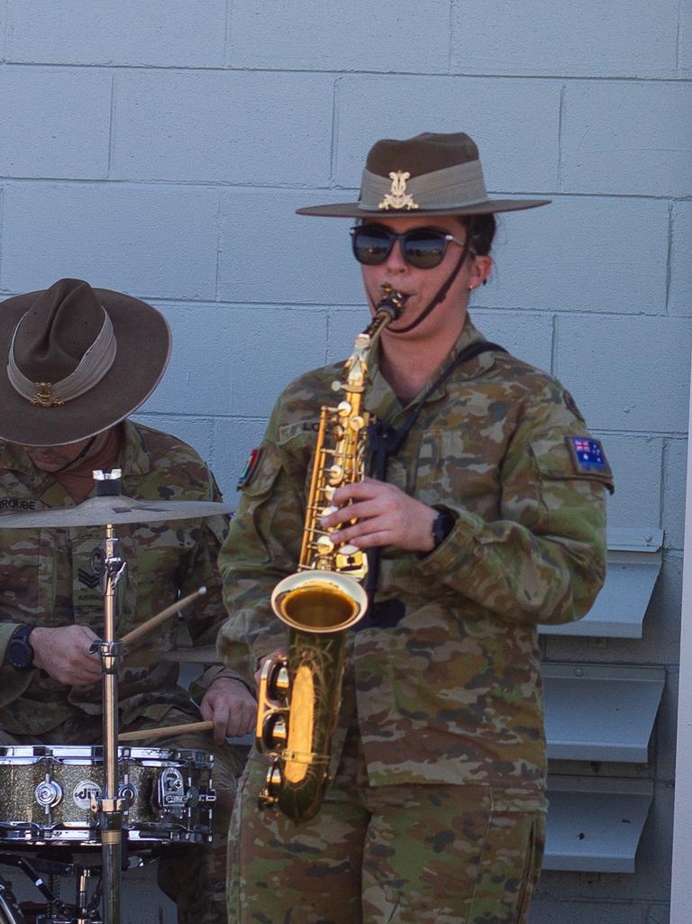 The ANZAC brigade gave modern tunes a twist at the Murgon Show.