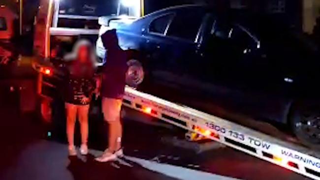 Police have issued almost 80 fines, and laid multiple charges after a hooning blitz on the Gold Coast. Photo: QPS