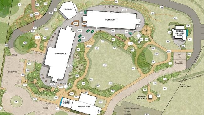 The coastal campus includes a number of facilities. Picture: Supplied
