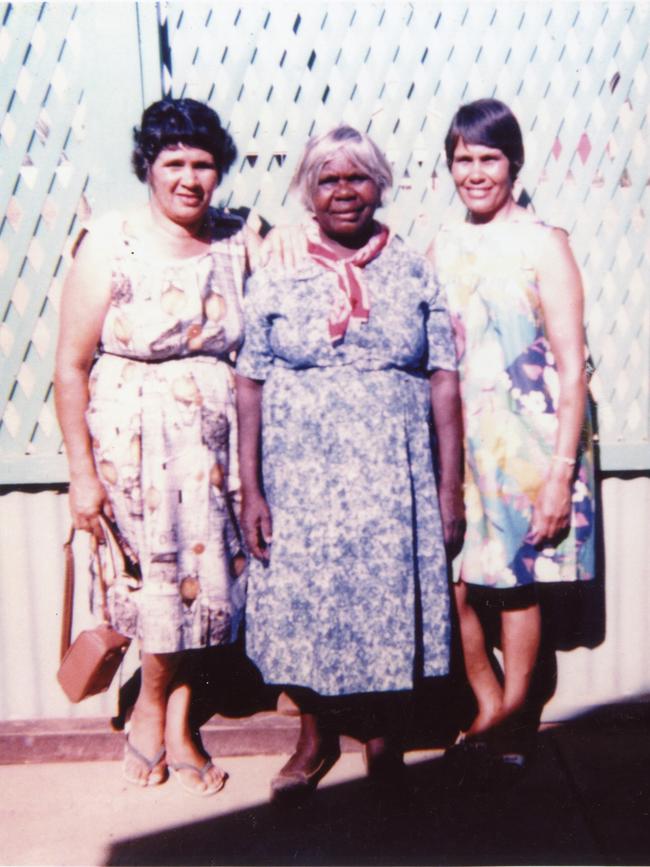 Lowitja O'Donoghue, right, with her mother Lily in 1967 and eldest sister Eileen.