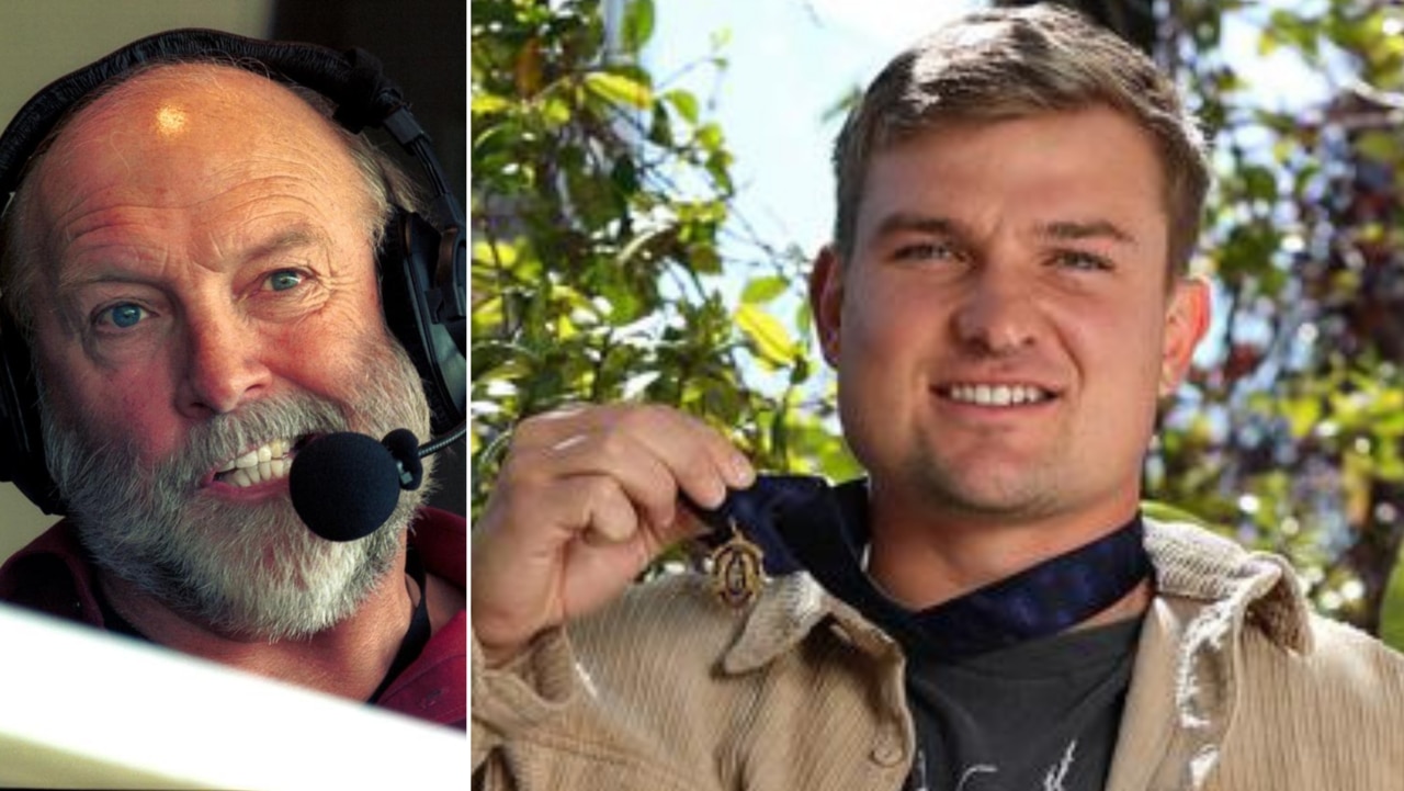 Ollie Wines shows off his 2021 Brownlow Medal. Picture: Getty Images