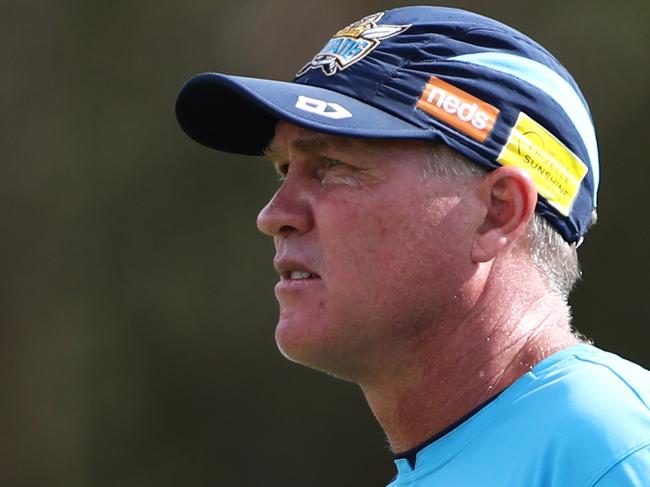 Gold Coast Titans' Coach Garth Brennan during  training at Parkwood on the Gold Coast.Photograph : Jason O'Brien