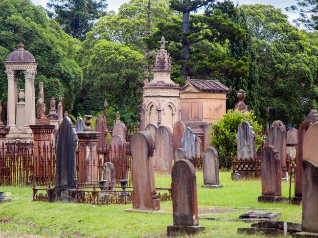 Rookwood cemetery. Hawthorne Avenue Rookwood NSW.