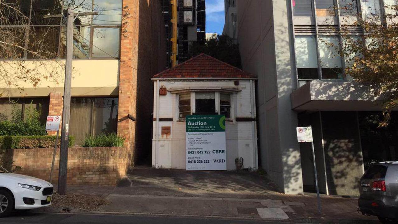 The home in St Leonards is for sale. Twitter picture: Chris Ho