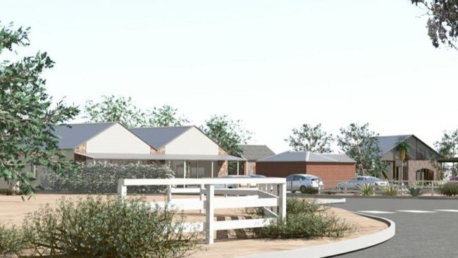 Concept image of the hotel planned for the Barossa. Picture: Daring Digital