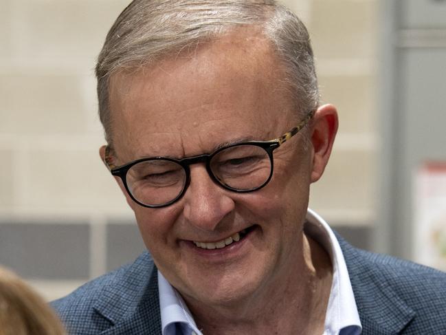 SYDNEY, AUSTRALIA - NewsWire, April 10, 2022. The Leader of the Australian Labor Party, Anthony Albanese at the Sydney Royal Easter Show. Picture: Monde Photography on behalf of RAS of NSW