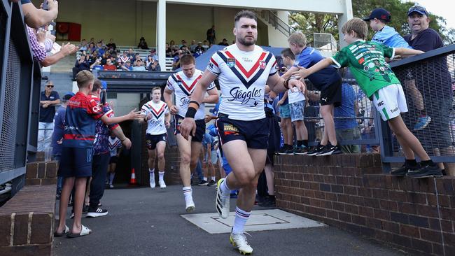 Angus Crichton for the Roosters’s NSW Cup clash with Newtown at Henson Park. Picture: Getty Images