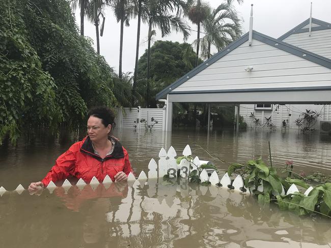 Amelia Rankin returns to her home in Hermit Park, Townsville. Picture: Andrew Rankin