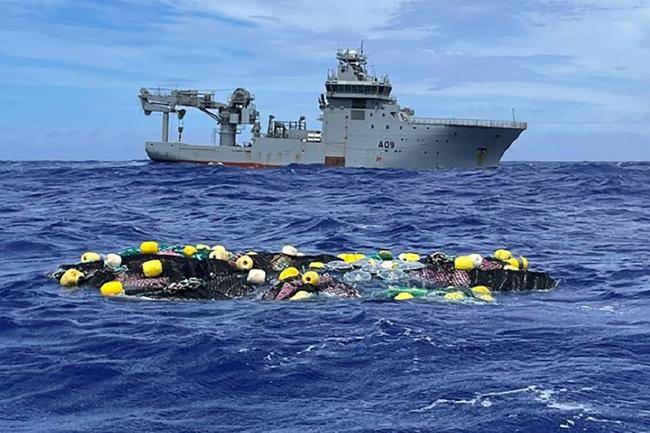 Police said Wednesday they had seized enough cocaine to supply New Zealand for 30 years, after snaring a massive bundle of drugs floating in the Pacific Ocean