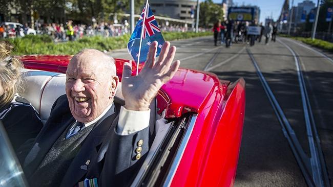 WWII veteran Bob Jeavons. Picture: Eugene Hyland