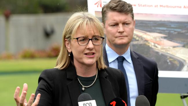 Jacinta Allan, from the Premier’s socialist left faction, and Ben Carroll, from the party’s right, are the only two ministers tipped to challenge for the top job. Picture: Andrew Henshaw