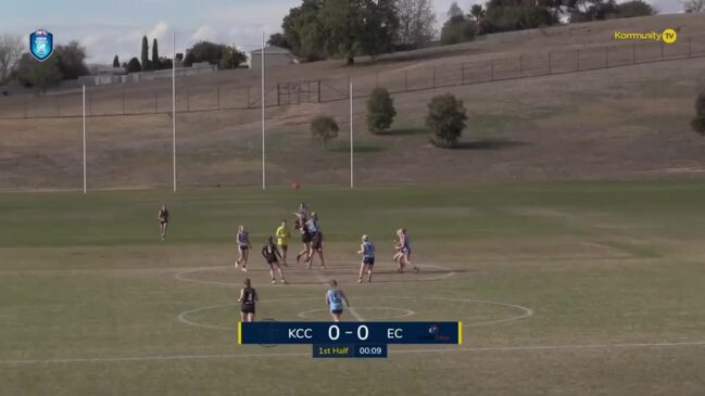 Replay: Kildare Catholic v Erindale College (Girls) - AFL NSW/ACT Tier 1 Senior Schools Cup Boys Regional & Girls State Finals
