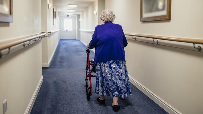 An elderly woman was allegedly left tied up for hours at a Sydney aged care home. Picture: iStock