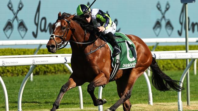 Eliyass maintained his perfect record in Australia with a win in the Group 3 Kingston Town Stakes at Randwick. Picture: Getty Images