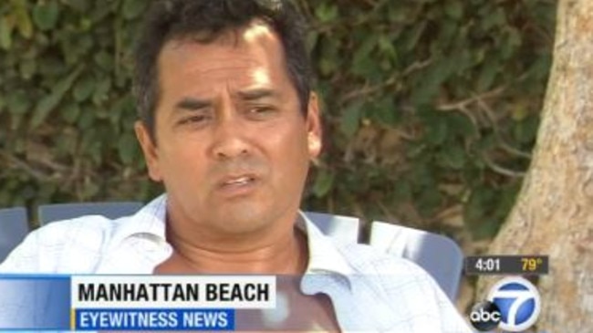 ‘It was terrifying’ ... Steven Robles tells his story. Picture: ABC News US